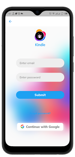 Android application Keanan Kindle screenshort