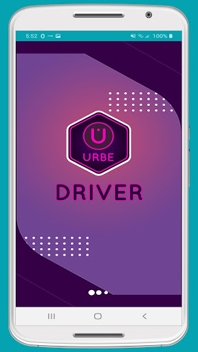 Android application URBE DRIVER screenshort