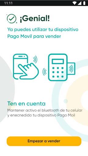 Android application Pago Móvil de CredibanCo screenshort