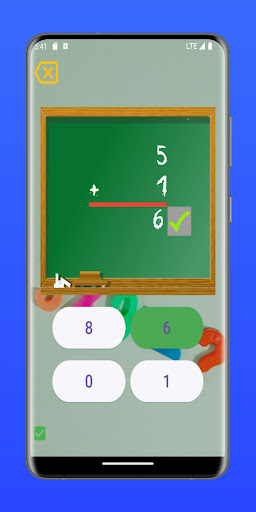 Android application MATH LEARN screenshort