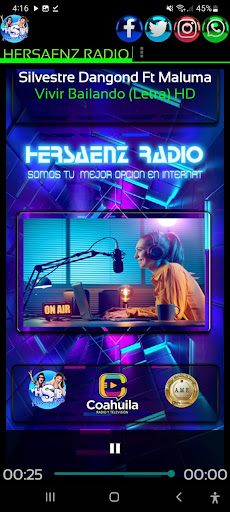 HERSAENZ RADIO Screen 3