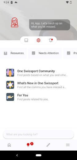 One Swissport Screen 3