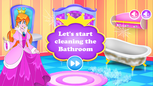 Cleaning Decoration Castl Game