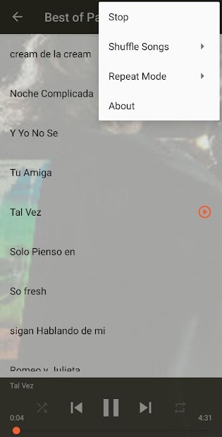 Screenshot 3 Paulo Londra Songs android