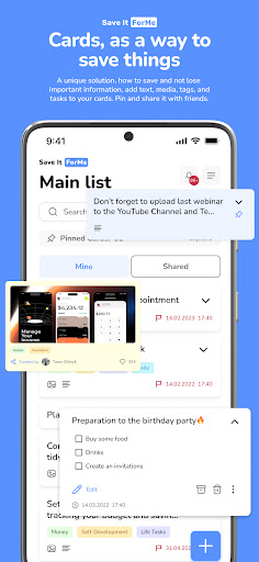 Save It For Me - Smart Notes Screen 2