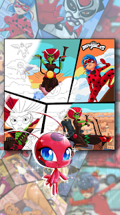 Miraculous Ladybug: Coloring Screenshot