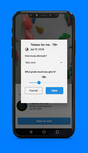 Android application One Move - Climbing Gym screenshort