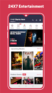 BookMyShow App- Movies & Event Tickets, Stream Online Download 1