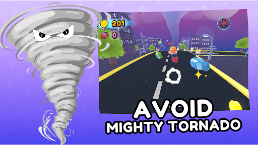 Sidestep Storm - Running Game Screen 3