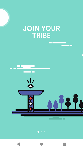 Android application HiTRiBE screenshort