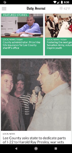 NE Mississippi Daily Journal Screen 2