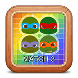Match 3 Ninja Turtles Game icon