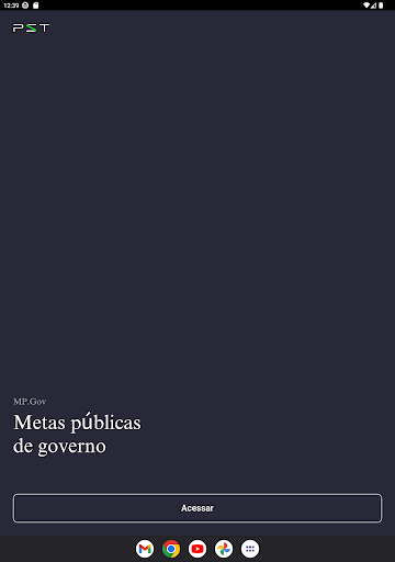 MPGov Metas públicas