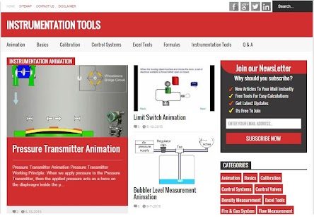 Instrumentation Tools Screenshot