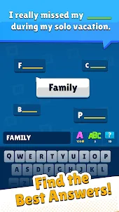 Popular Words: Family Game