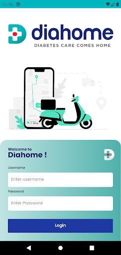 Android application Diahome HC screenshort