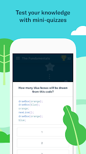 Grasshopper: Learn to Code Screenshot