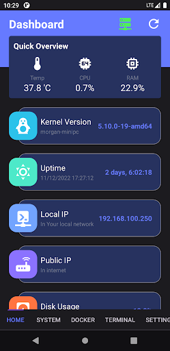 ServerCommander Screen 2
