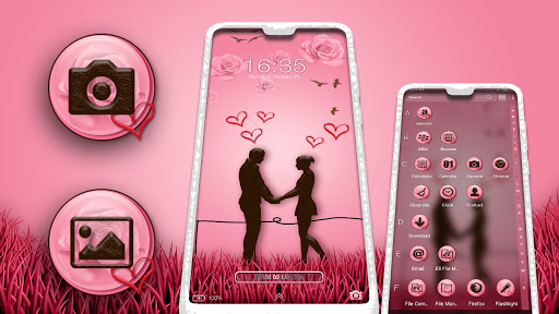 Valentine Couple Theme Screen 3