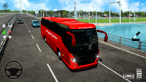 Android application Coach bus simulator Bus Sim 3d screenshort