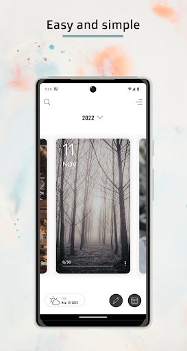 Android application Max Diary screenshort