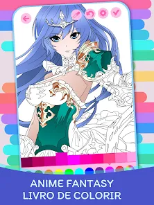 Livro de Colorir Anime Kawaii na App Store