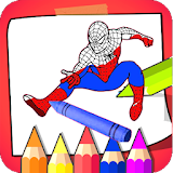 Superhero Coloring For Kids icon