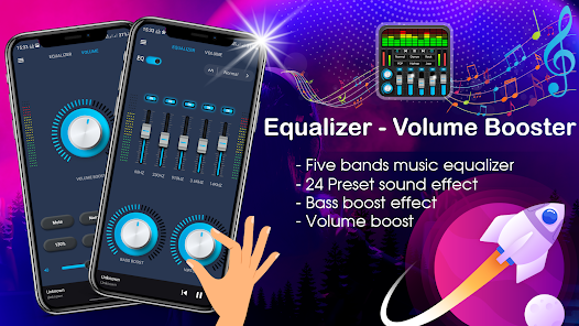 Equalizer: Volume Booster, Bass Booster & EQ screenshots 1