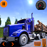 Cover Image of Tải xuống Wood Cargo Truck Driving Games  APK