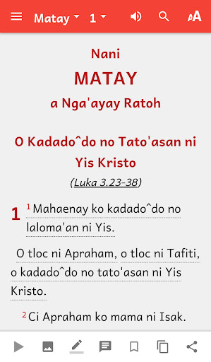 Amis Bible Screen 2