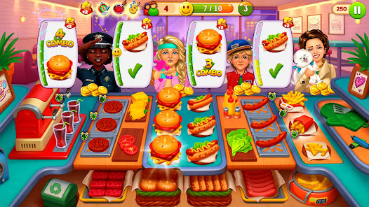 Hell's Cooking: Jeux de Burger screenshots apk mod 4