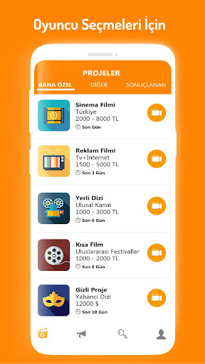 Android application Odi screenshort