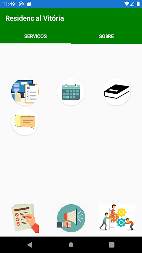 Android application Residencial Vitória screenshort