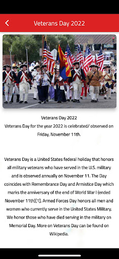 Happy veterans day Screen 3