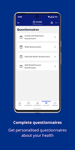 Eclipse Health App Screen 2