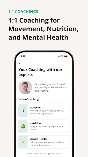 Senseble Health Coach Screen 3