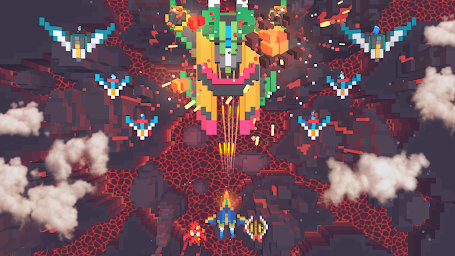 Sky Wings: Pixel Fighter 3D