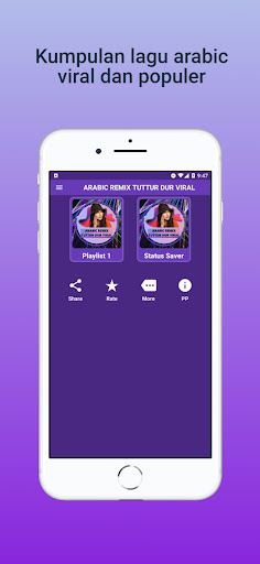 Android application Arabic Remix Tuttur Dur Viral screenshort