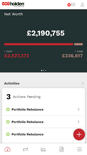 Android application Holden & Partners screenshort