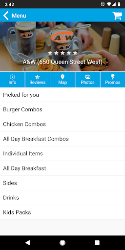 Direct Local Eats Screen 3