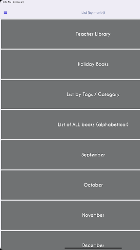TRP Library Screen 3