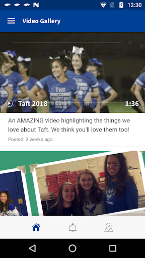 Screenshot of Taft High School