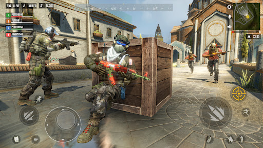 FPS Shooting Mission Gun Games apkpoly screenshots 4