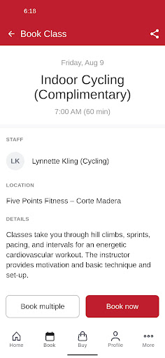 Five Points Fitness Screen 3