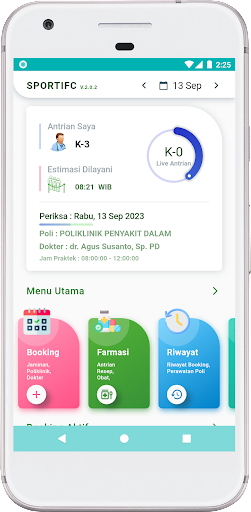 SPORTIFC - Booking RSIFC Screen 3