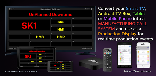 Android application MCS-Manufacturing Call System screenshort