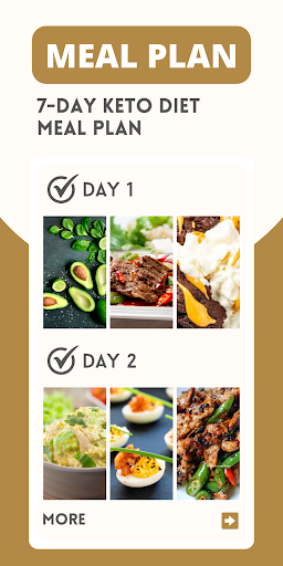 Low Carb Recipes Keto Diet App Screen 2