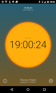 Captura de Pantalla 4 Solar Time android