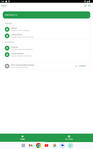 Android application MCS BMTNU JOMBANG screenshort