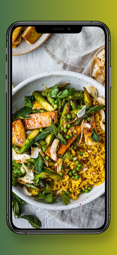 Android application وصفات نباتية صحية سهلة screenshort